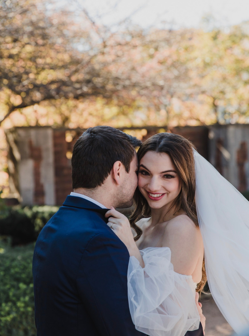 Emotional Wedding Portrait